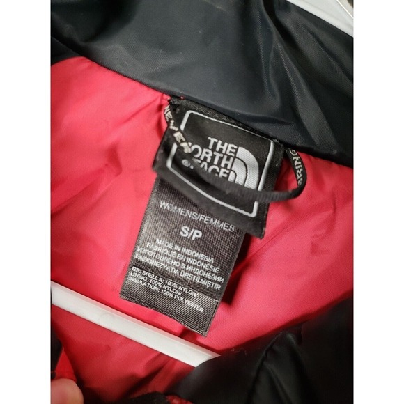 The North Face Jacket Womens Small Black Full Zip Windbreaker Jacket Winter Wear - Picture 8 of 10